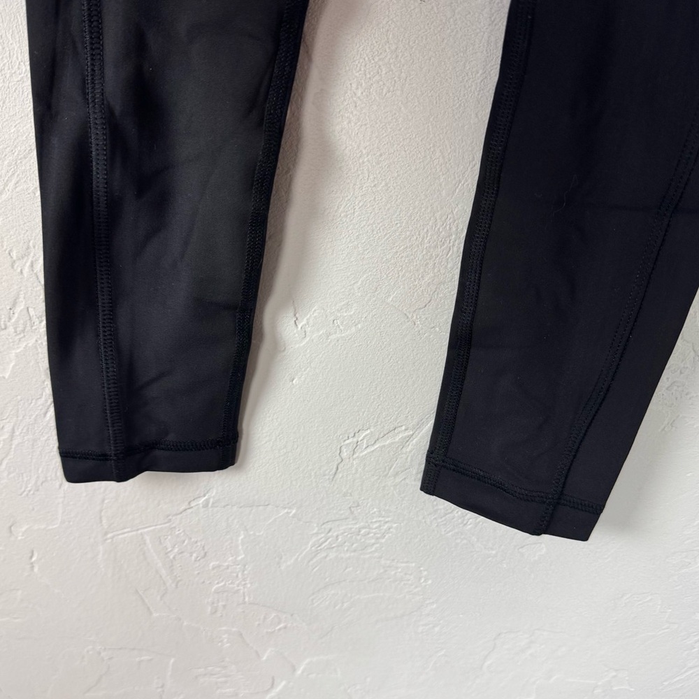 Prana Leggings Electa‎ ll Solid Black Workout Ath… - image 4